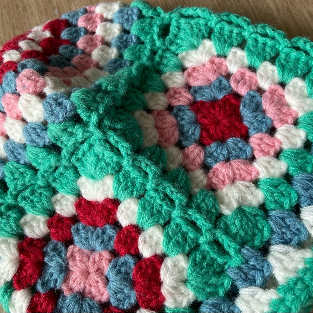 Urban Outfitters Granny Square Beanie - Picture 3 of 3
